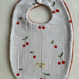 Bavoir cerises