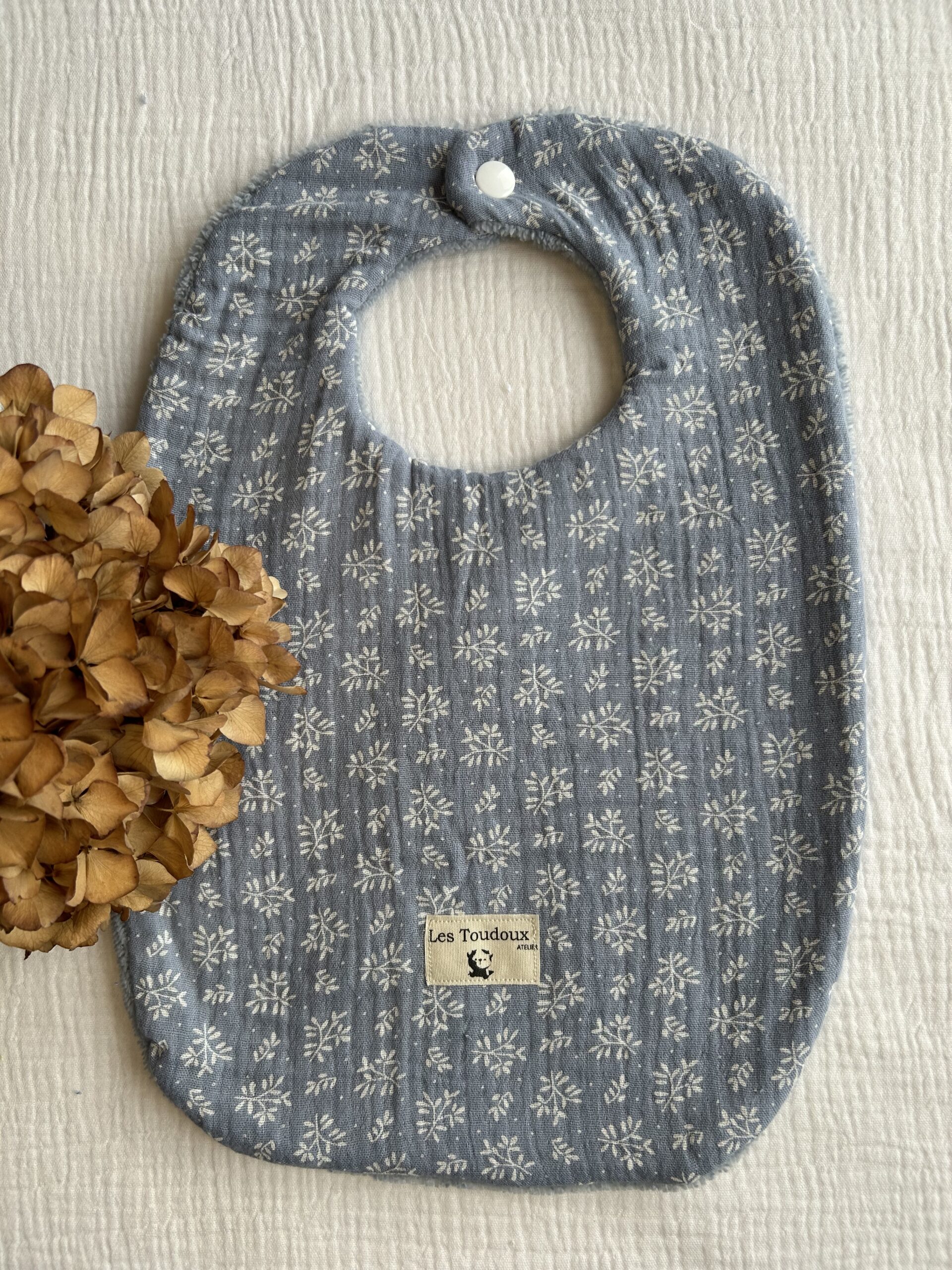 bavoir mamie blue