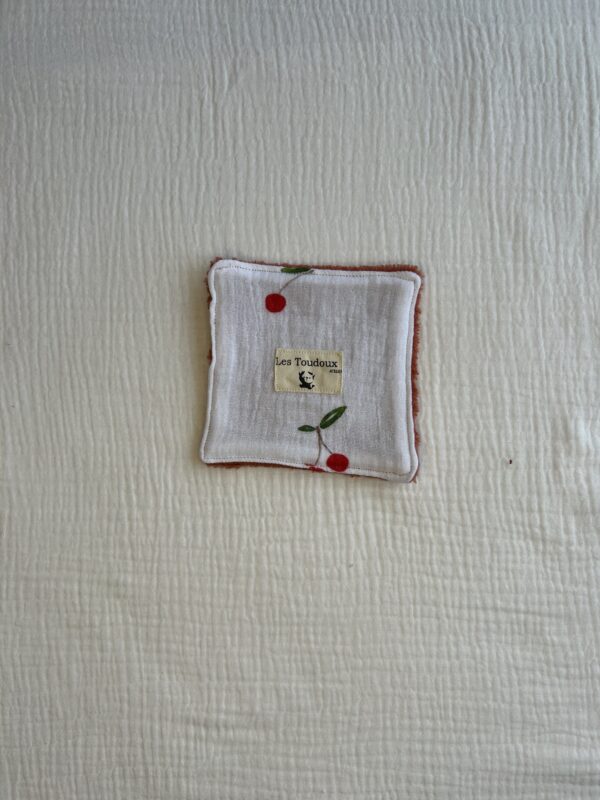 coton motif cerises