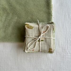lot de 7 cotons motif dinausores