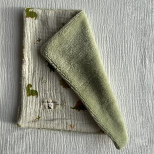 essuie tout lavable motif dinausore