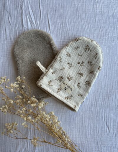 gants de toilette bébé